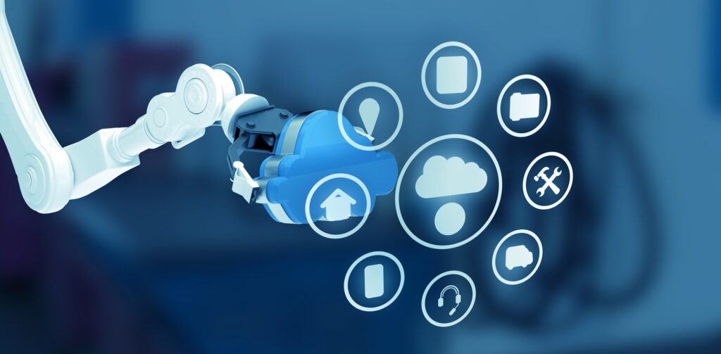 Synergy of IoT Platforms and Cloud in Enterprise Dynamics