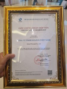 certificate of VINASA membership